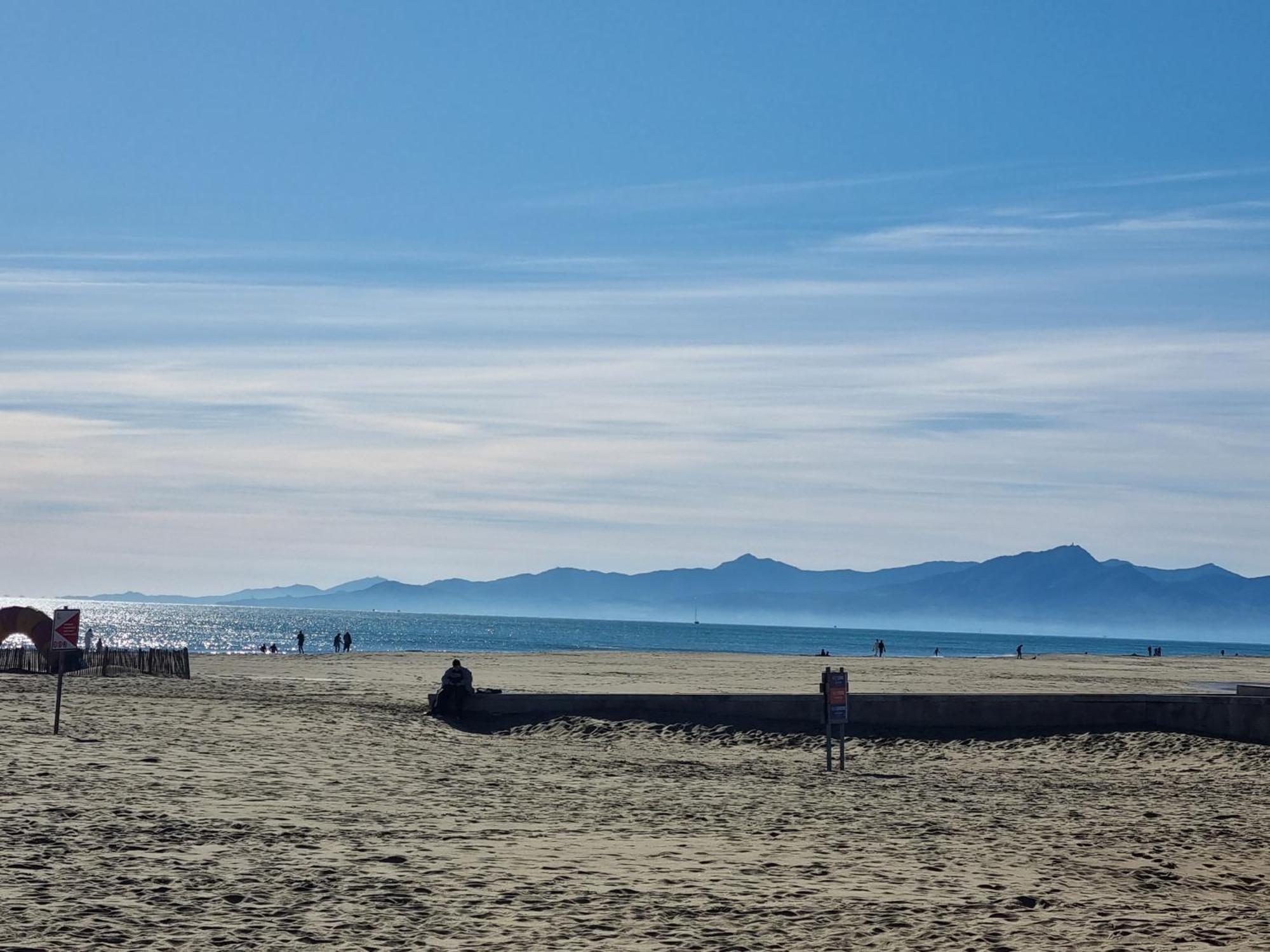 Studio Cosy Climatise Vue Mer Canet Plage 3Etoiles Экстерьер фото