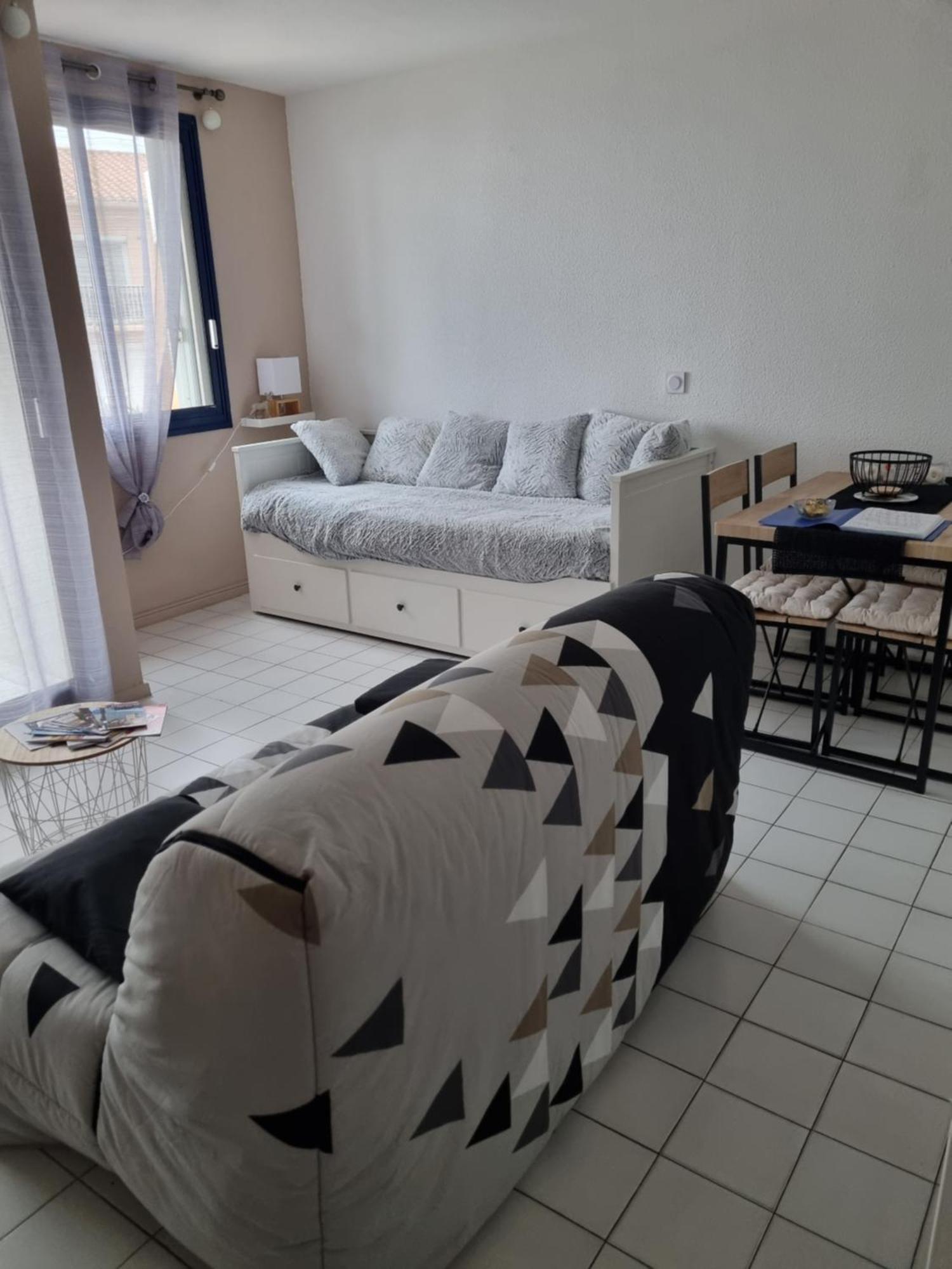 Studio Cosy Climatise Vue Mer Canet Plage 3Etoiles Экстерьер фото