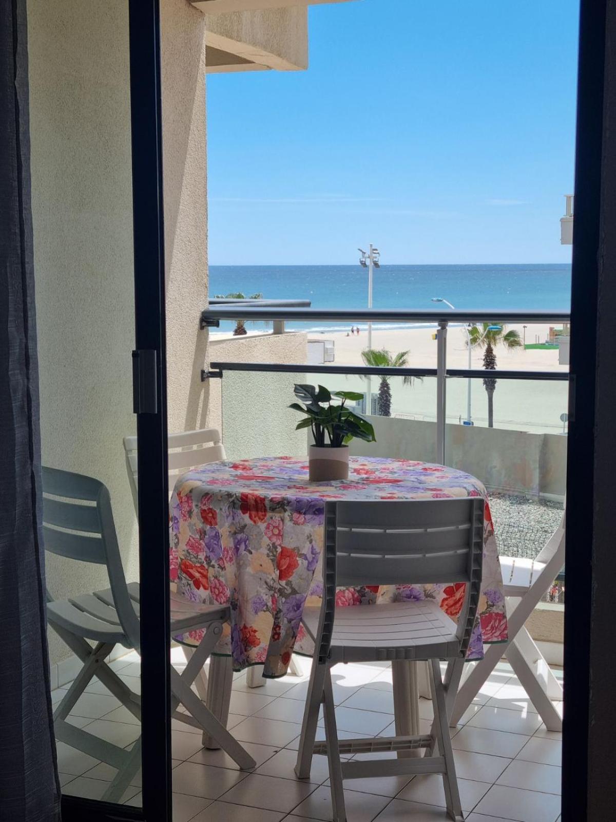 Studio Cosy Climatise Vue Mer Canet Plage 3Etoiles Экстерьер фото